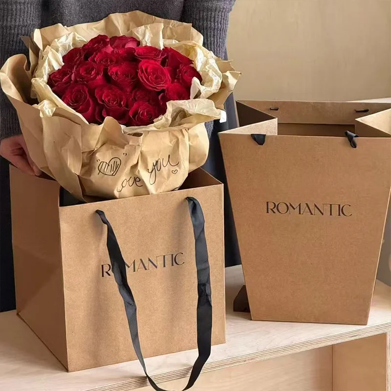 Bolsa de papel kraft para tran - Florist Supply House reseña y precio