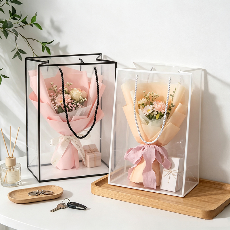 Bolsa de plástico transparente - Florist Supply House reseña y precio